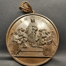 MEDAILLE BRONZE 1880 SOUVENIR