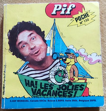 PIF POCHE N° 132 AOUT 1976  AH! les jolies vacances Pierre PERRET