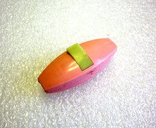 ancien interrupteur  (rose) ,pièce de lampe ,art déco