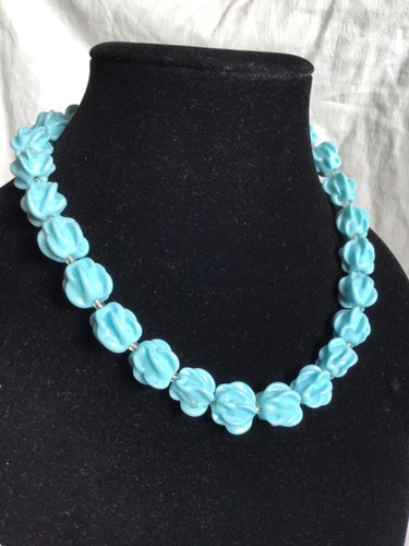 Collier ancien pate verre - ancien,