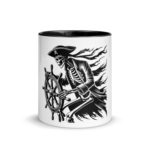 Tasse mit farbiger - , innenseite