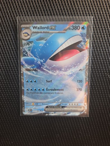 Carte pokémon wailord - pokémon, wailord-ex