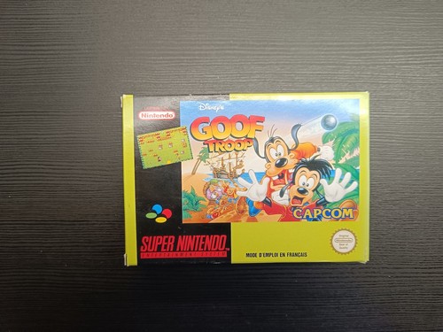 Goof troop super nintendo snes - super,
