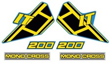 kit déco IT 200 yamaha 1980