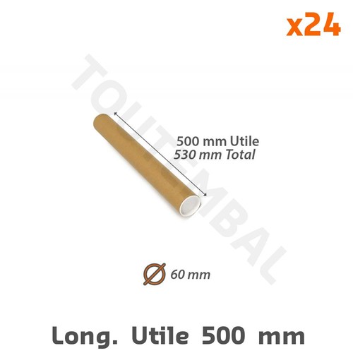 Tube carton économique - , Ø