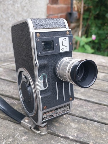 Bolex paillard c8s camera 8mm - bolex,