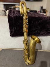 Rare Sax Baritone 1900 - Gold Raymond Dubois