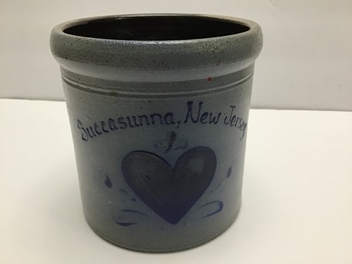 Rockdale union stoneware crock - union,