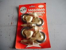 Roulette pivotante   lot de 4