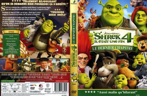 Dvd shrek était - était, fin