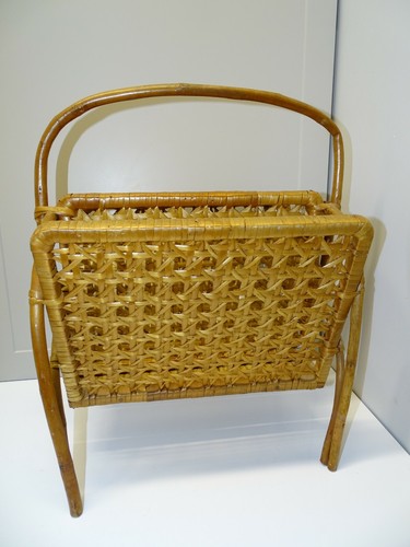 Ancien porte revues osier - porte,
