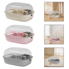 Grand hamster Cage Portable Hamster Maison pour les rats de cobaye de