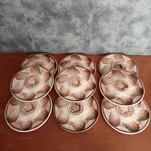 Assiettes huîtres - assiettes, À