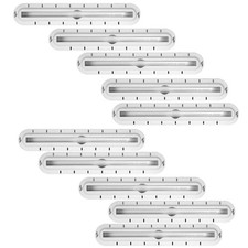 FUTURES Finbox Longboard 8 Pouces Blanc 10 Pièces Surfboard Finnenkasten