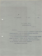 1943 A LA BOURBOULE - POUPEES GEGE A MOINGT MONTBRISON