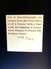 [GALERIE CHAVE]. DEGAINE -  LE