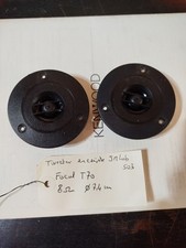 1 Haut parleur tweeter aigu FOCAL T70. 8 ohms . Provient d'enceinte JMLab 503