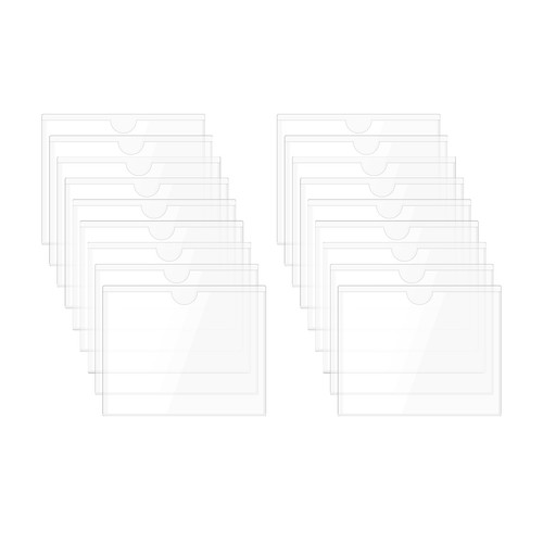 Pochettes adhésives pour - 30,