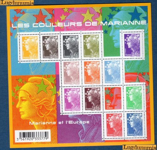 France feuille f4409 les - france,