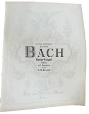 Bach J. S. F.B.Busoni Klavier
