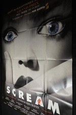 SCREAM  wes craven !  affiche cinema 1996