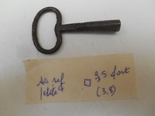 clé clef  XIXe fer forgé de