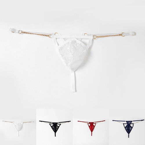 String homme dentelle sous