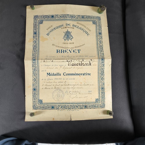 Brevet médaille 18 - brevet, 14-18