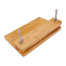 Presse à livres en bois