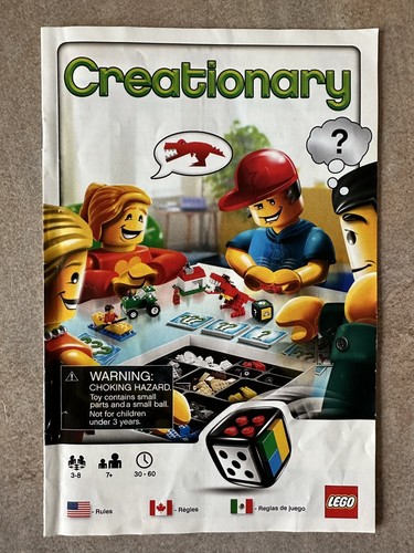 Lego creationary game - creationary,
