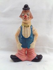 ancien Clown en terre cuite