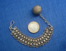 B33  Chaine de Montre Modifiée Bracelet Argent Massif Lot Bijou