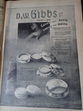 GIBBS boite de luxe tube