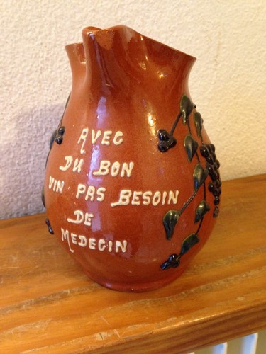 Pichet parlant terre - parlant, cuite
