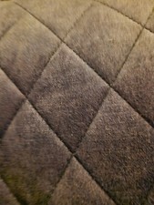 lot de 4 chaises en velours gris 