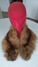 ÉTOLE , ÉCHARPE/COL - VINTAGE  FOURRURE VISON AUTHENTIQUE fourrure 79cm