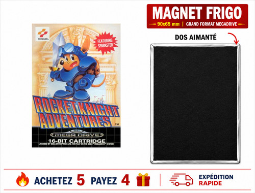 Magnet frigo rocket knight - magnet,