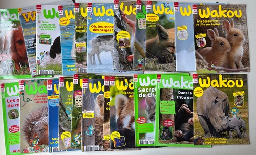 Lot magazines wakou bébés - lot,