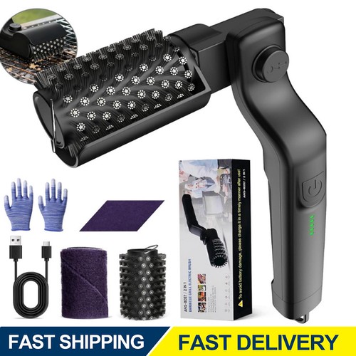 Electric grill brush - electric, 3-speed