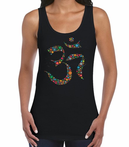 Débardeur floral symbol - om,
