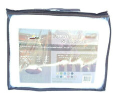 3 Pc Stretchable Estella Slipcover Set for Sofa LoveSeat ArmChair Covers - White