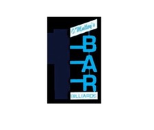 54811 Enseigne lumineuse clignotante à droite 4 cm BAR ech HO/O