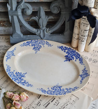 ANCIEN PLAT OVALE TERRE DE FER