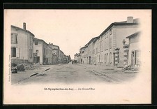 CPA St-Symphorien-de-Lay, La Grand´Rue 