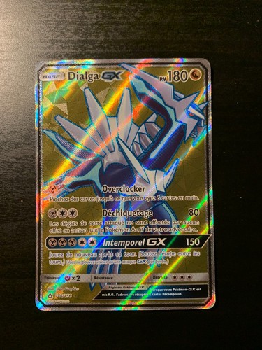 Carte pokémon dialga - pokémon, gx