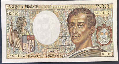 Billet france 200 - billet, francs