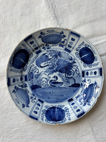 Assiette faïence delft - en, de