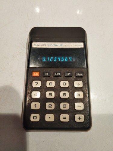 Calculatrice vintage casio - calculatrice,