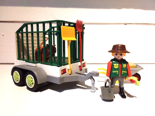 Playmobil 4855 remorque zoo - playmobil,