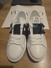 Valentino Garavani Unisexe Rockstud 11. Untitled Sneakers  TAILLE 38 Blanc/noir